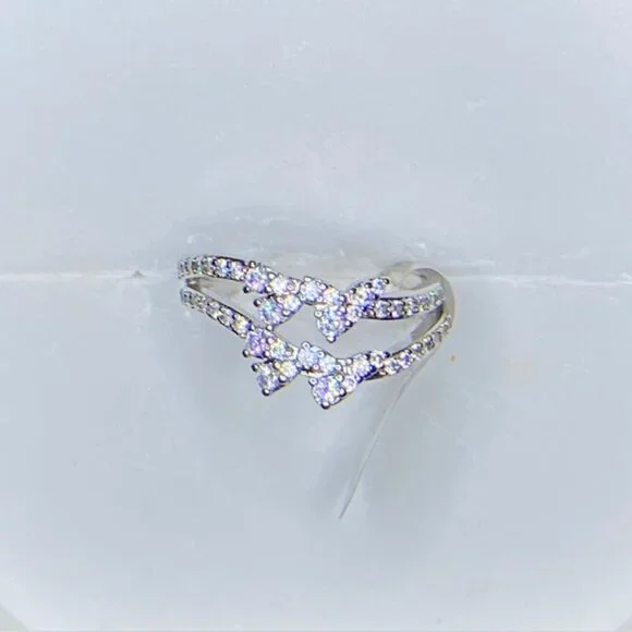 Diamond CZ Ring RBP7404 Beyond the Sparkle Size 8 - Picture 4 of 5